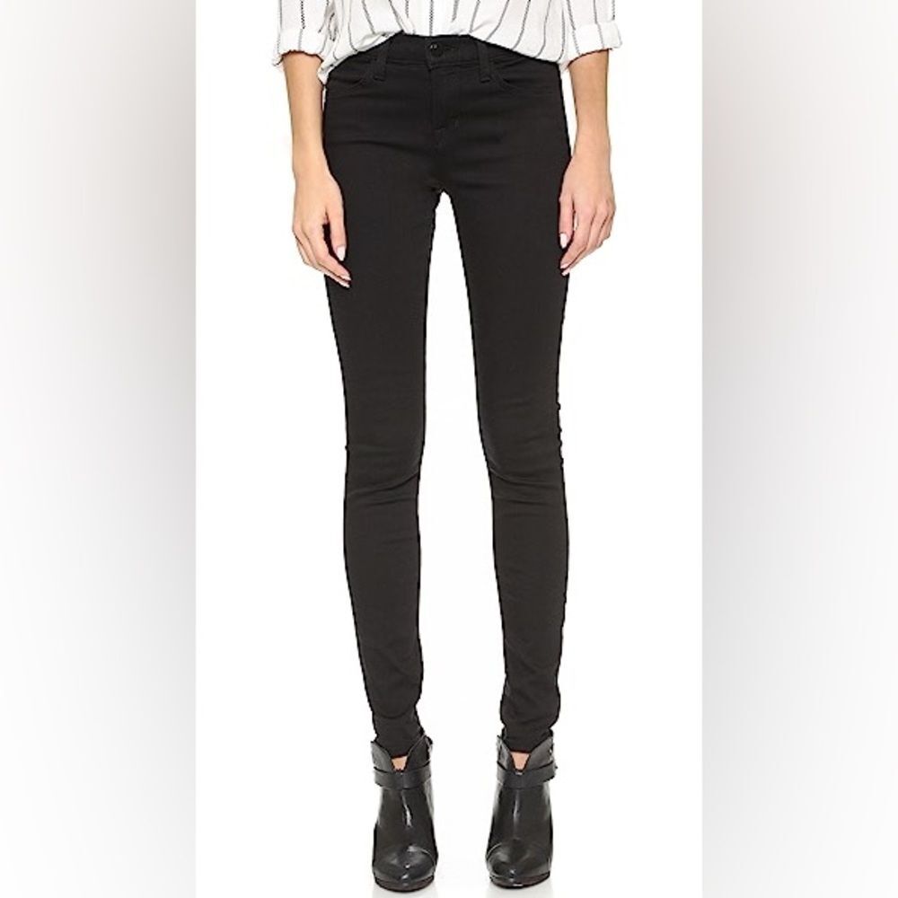 J Brand Jeans Women’s Size 27 Super Skinny Seriously Black
